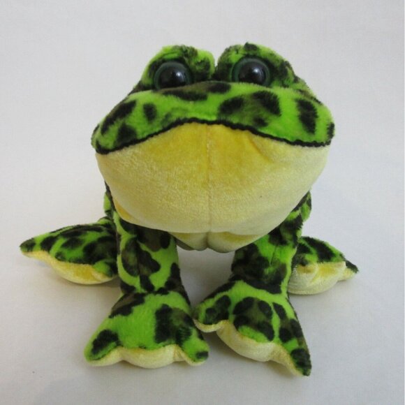 Ganz Webkinz Bullfrog Frog 9" Plush Toy NO CODE BW123G HM114 - Picture 3 of 8